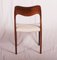 Model 71 Rosewood Dining Chairs by Niels O. Møller for J. L. Møllers, 1951, Set of 6 9