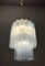 Lámpara de araña Tronchi italiana de cristal de Murano, Imagen 2