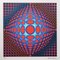 Victor Vasarely, Op Art Composition, 1970s, Lithograph, Image 2