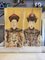 Large Portraits of a Chinese Imperial Couple of the Ming Dynasty, Oil on Textile, Set of 2 1