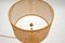 Vintage Brass Table Lamp with Rattan Shade, 1960s, Image 6