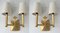 French Clover Sconces by Les Héritiers, 1990s, Set of 2 1