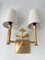 French Clover Sconces by Les Héritiers, 1990s, Set of 2 11