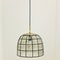 Mid-Century Iron Structured Glass Ceiling Lamp from Limburg, Germany, 1960s 4