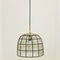 Mid-Century Iron Structured Glass Ceiling Lamp from Limburg, Germany, 1960s, Image 4