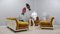 Amanta Lounge Chairs by Mario Bellini for C&B Italia, 1960s, Set of 2, Image 4