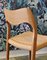 Oak Model 71 Dining Chairs with Papercord Seats by Niels Otto Møller for J.L. Møllers, Set of 6, Image 8