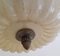 Vintage Bundt Cake Ceiling Lamp in Yellow Glass, 1970s, Image 4