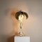 Lacquered Metal Table Lamp with Brass Palm Trees, 1960s, Image 2