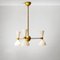 Mid-Century Italian Hanging Lamp in Brass,1950, Image 2