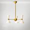 Mid-Century Italian Hanging Lamp in Brass,1950, Image 6