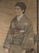 19th Century Full Length Japanese Portrait on Silk 3