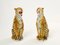 Italian Ceramic Female and Male Leopard Sculptures, 1960s, Set of 2 11