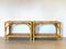 Wicker & Bamboo Side Tables, 1970s, Set of 2, Image 2