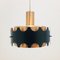 Vintage Pendant Lamp in Style of Jo Hammerborg, Germany, 1960s, Image 2