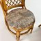 Mid-Century Side Table and Two Chairs in Bamboo and Wicker, 1960s, Set of 3, Image 10