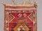 Alfombra de pasillo tribal turca vintage de lana hecha a mano, Imagen 9
