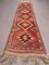 Vintage Turkish Handmade Tribal Wool Runner Rug, Image 1