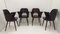 Chairs by Oswald Haerdtl for Ton, Czechoslovakia, 1950s, Set of 4 3