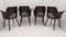 Stühle von Oswald Haerdtl für Ton, Tschechoslowakei, 1950er, 4er Set 11