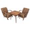 H410 Armchairs and Coffee Table by Halabala for Up Závody, Czechoslovakia, Set of 3, Image 1