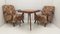 H410 Armchairs and Coffee Table by Halabala for Up Závody, Czechoslovakia, Set of 3, Image 2