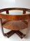 Round Walnut Veneer Coffee Table from Thonet, 1930s, Image 8