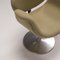 Little Tulip Swivel Chair in Green Fabric by Pierre Paulin for Artifort, Set of 2 6