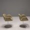 Little Tulip Swivel Chair in Green Fabric by Pierre Paulin for Artifort, Set of 2 2