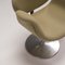 Little Tulip Swivel Chairs in Green Fabric by Pierre Paulin for Artifort, Set of 4, Image 8