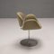Little Tulip Swivel Chairs in Green Fabric by Pierre Paulin for Artifort, Set of 4, Image 3