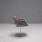Little Tulip Swivel Chairs in Grey Fabric by Pierre Paulin for Artifort, Set of 4 5
