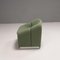 F598 Groovy Chairs in Pale Green Fabric by Pierre Paulin for Artifort 5
