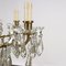 20th Century Brass & Glass Chandelier, Italy, Image 6