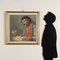 Gianfranco Campestrini, Rustic Figures, Oil on Fasite, Framed 3