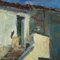 Vico Viganò, Landscape Composition Gemälde, Öl auf Leinwand, Gerahmt 5