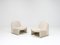 Velvet Alky Chairs by Giancarlo Piretti for Artifort, 1970s, Set of 2 1