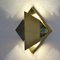 Diamond Shaped Wall Lights in Brass, Set of 4, Image 4