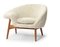 Moonlight Sheepskin Fried Egg Left Lounge Chair by Warm Nordic, Image 3