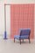 Elios Blue and Pink O2 Side Chair by Babel Brune 3