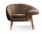 Sheepskin Drake Fried Egg Right Lounge Chair by Warm Nordic 2