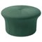 Hunter Green Grace Sprinkles Pouf by Warm Nordic, Image 1