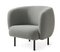 Minty Grey Cape Lounge Chair by Warm Nordic, Image 3