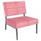 Red and Pink Elios O2 Side Chair by Babel Brune 1
