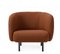 Mosaic Spicy Brown Cape Lounge Chair by Warm Nordic 2