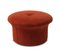 Pouf Grace rosso in acero di Warm Nordic, Immagine 2