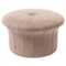 Light Rose Grace Pouf by Warm Nordic 1