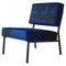 Blue Barbican O2 Side Chair by Babel Brune 1