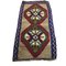 Small Vintage Turkish Traditional Kilim Rug 8