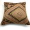 Vintage Turkish Kilim Pillow Cover in Wool & Cotton, Image 5